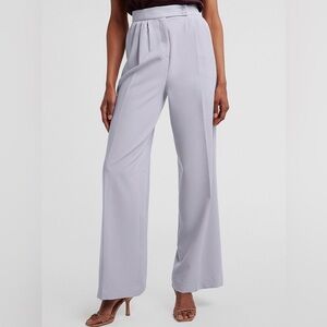 Express brand Cosmic Sky High Waisted Side Tab Wide Leg Pants